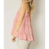 Women's Satin One Shoulder Top - entro - 4 of 4