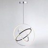 Artcraft Lighting Trilogy 1 - Light Pendant in  Polished Nickel - 3 of 4