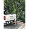HME Game Hoist Kit with Winch Gambrel, 400 Pound Capacity, Adjustable Height, Black – 360 Degree Swivel, Support Stand Foot for Hanging Hunting Game - 4 of 4