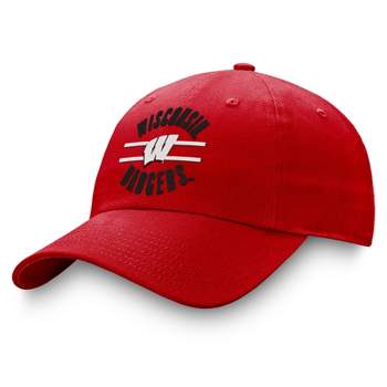 NCAA Wisconsin Badgers Unstructured Captain Kick Cotton Hat