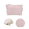 Unique Bargains Durable Embossment Oil Painting Handheld Makeup Bag 1 Pc - 3 of 4