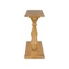 Vintage Sofa Table Console Table with Pine Veneer and Vase-Leg Design,for Living Room Study room Entryway Bedroom - 4 of 4
