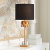 Vienna Full Spectrum Monaco 27 1/2" High Crystal and Brass Table Lamp - 2 of 4