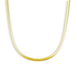 EVRY JEWELS WATERPROOF Gold or Silver Plated Stainless Steel Purity Necklace - 1 of 3