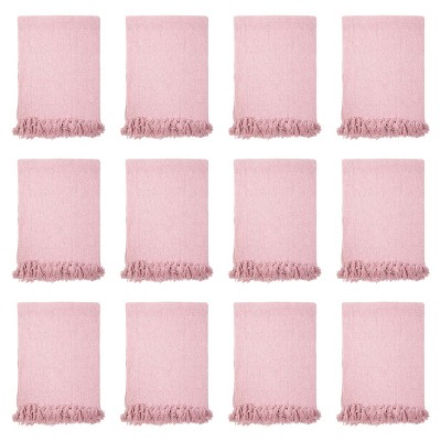 Common Ground Cotton Throw Blankets 50x70 -Pack of 12