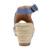 Journee Collection Womens Crew Wedge Heel Espadrille Sandals - 3 of 4