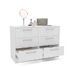 Polifurniture Juliette 6 Drawer Dresser White - 4 of 4