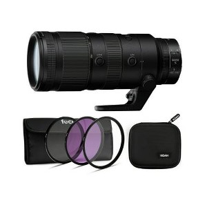 Nikon NIKKOR Z 70-200mm f/2.8 VR S Lens with 3-Piece Lens Filter Kit Bundle - 1 of 4