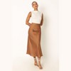 Petal and Pup Nellie Satin Midi Skirt - 2 of 4