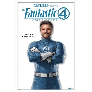 Trends International Marvel Fantastic Four: First Steps (2025) - Mister Fantastic Feature Series Framed Wall Poster Prints - 1 of 4