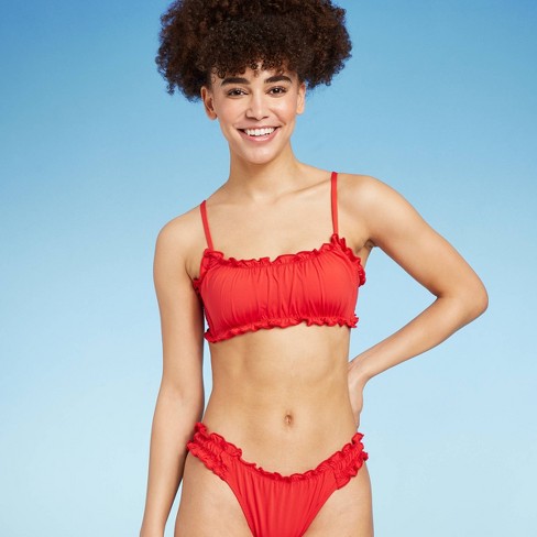 Bralette bikini top target on sale