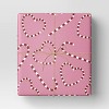 30” 55 sq ft Christmas Roll Wrap Red/White Heart/Candy Canes on Pink - Wondershop™ - 2 of 3