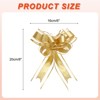Unique Bargains Bright Large Pull Bow Gift Wrapping Organza Ribbon 20 Pcs - 2 of 4