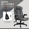 PAGED Adjustable Height Office Chair, Modern Massage Chair with Reclining Back and Heating Function, Ergonomic Executive Chair for Office - 3 of 4