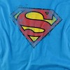Men's Superman Destroyed Supes Logo T-Shirt - 2 of 4