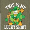 Boys' - Garfield - This Is My Lucky Shirt Short Sleeve Graphic T-Shirt - 2 of 4