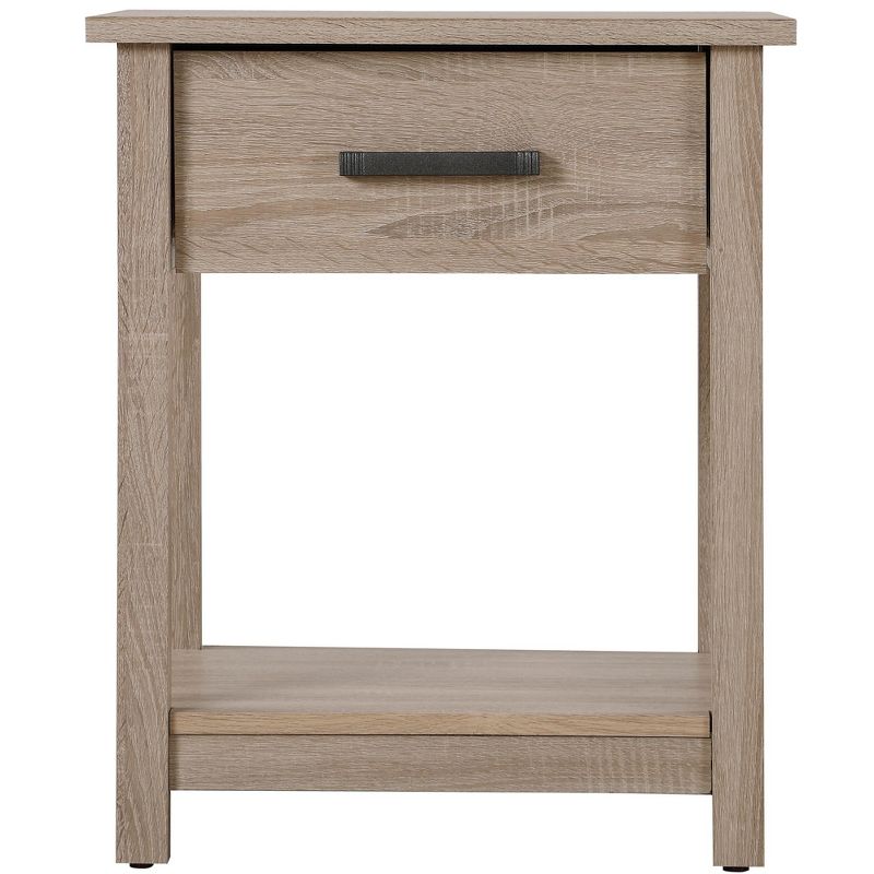 Passion Furniture Salem 1-Drawer Sandle Wood Nightstand (24 in. H x 20 in. W x 19 in. D), 1 of 8