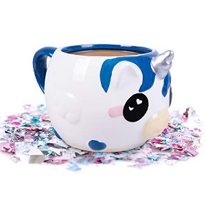Seven20 Blue Unicorn Coffee Mug - Cute Unicorn Ceramic Mug - Great Gift for Kids and Adults - 1 of 1
