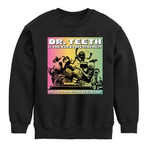 Boys' - Disney - Dr. Teeth & The Electric Mayhem Tour Graphic Long Sleeve Fleece Sweatshirt - 1 of 4