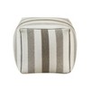 Vynxaria Cylindrical Chenille Pouf ¨C Modern Ottoman & Versatile Footstool - 2 of 3