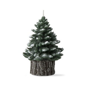 tagltd Spruce Small Rustic Tree Candle - 1 of 3