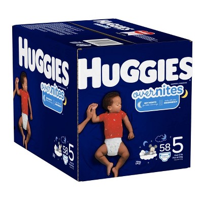 huggies night diapers size 5