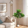 Artificial Fiddle Leaf Fig Tree,for Home Indoor Office Living Room Decor - 4 of 4