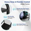 Costway Golf Bag Storage Garage Organizer w/Wheels Extra Storage Rack for Golf Clubs - 4 of 4