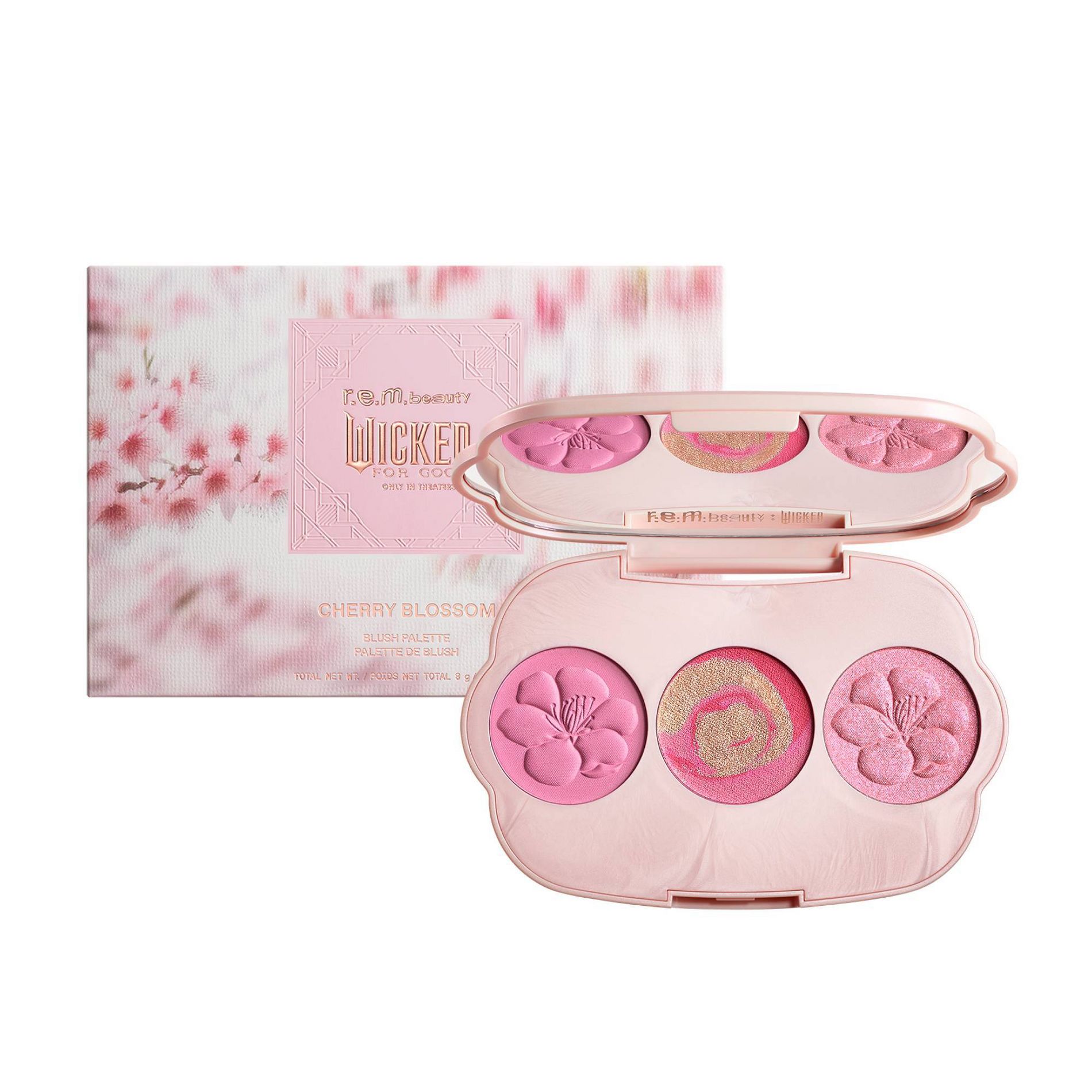 r.e.m. beauty Wicked For Good Cherry Blossom Blush Palette - Pink - 0.27 fl oz - Ulta Beauty