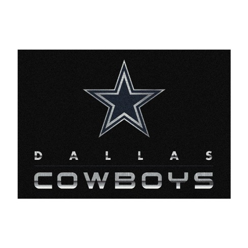 Nfl Dallas Cowboys 4 X6 Chrome Rug, Dallas Cowboys Rugs