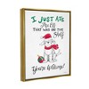 Stupell Industries Funny Christmas Dog Phrase, 25'' x 31'' - 3 of 4