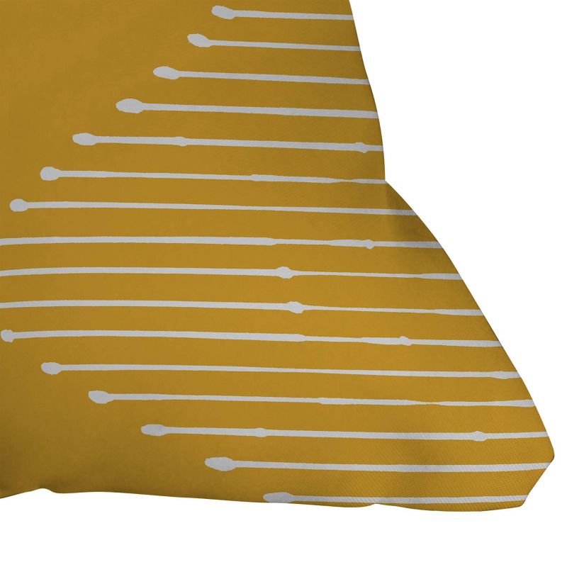 Summer Sun Home Art Geo Outdoor Throw Pillow Yellow - Deny Designs, 3 of 5