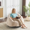Christopher Knight Home Madge Indoor Modern Cozy Bean Bag with Backrest - 3 of 4