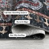 Washable Living Room Area Rug, Soft Vintage Area Rugs for Bedroom, Ultra-Thin Non-Slip Indoor Floor Carpet Large Rugs for Dining Room - 3 of 4