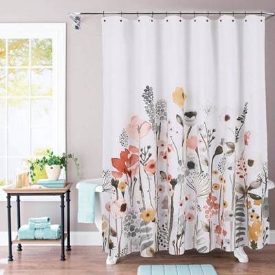 Shower Curtain Rug Set Target, Contempo Fabric Shower Curtain Sets With Rugs