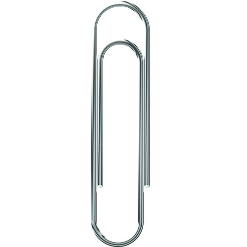 Jumbo 2 Inches School Smart Smooth Paper Clip Pack of 1000 Steel