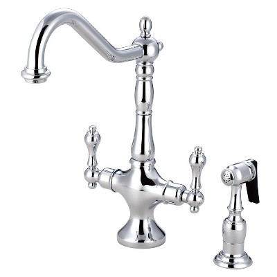 Pull-out Sprayer Kitchen Faucet - Kingston Brass : Target