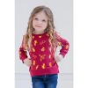 Harry Potter Gryffindor Hufflepuff Slytherin Girls French Terry Pullover Sweatshirt Little Kid to Big Kid - 2 of 4