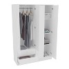 Denmark 4 Door 2 Drawer Wardrobe - Polifurniture - 3 of 4