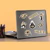 Purdue University 50CT Vinyl Large Deluxe Stickers Variety Pack - 3 of 4