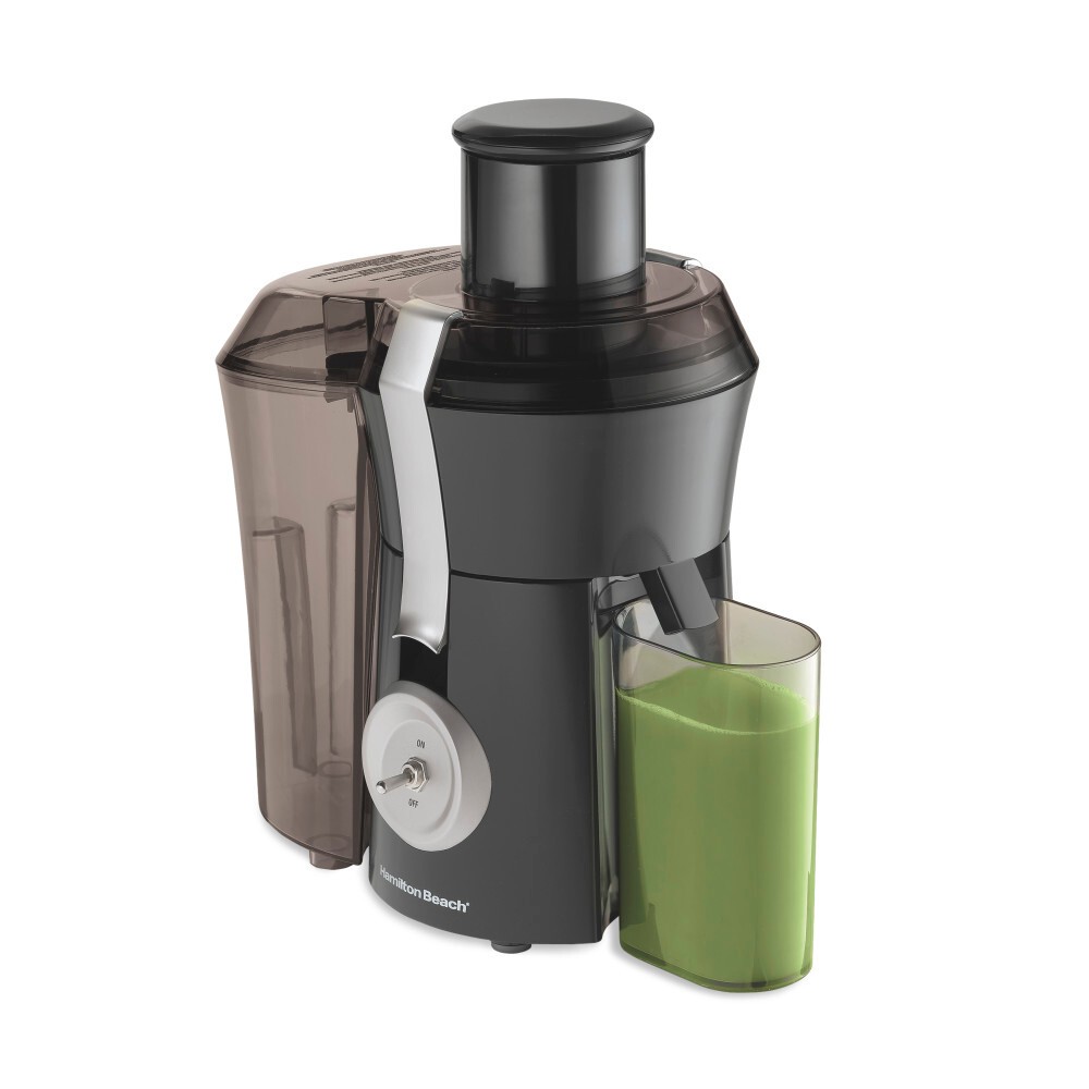 Photos - Juicer Hamilton Beach Big Mouth Pro 800 Watt Juice Extractor 67650: Dishwasher-Safe, 20oz Capacity, 1-Speed, Black 