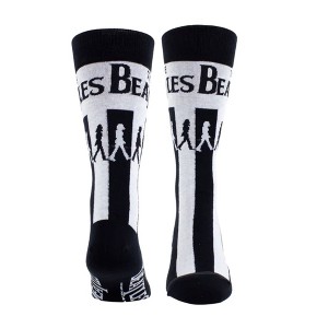 The Beatles Men's Crew Socks, Abbey Road Crossing - 1 Pair - 1 of 3