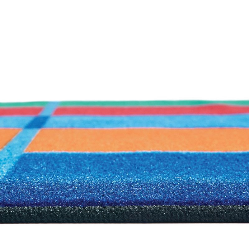 Carpets For Kids Color Blocks Seating KID$ Value PLUS Rug 6' x 9', 4 of 6