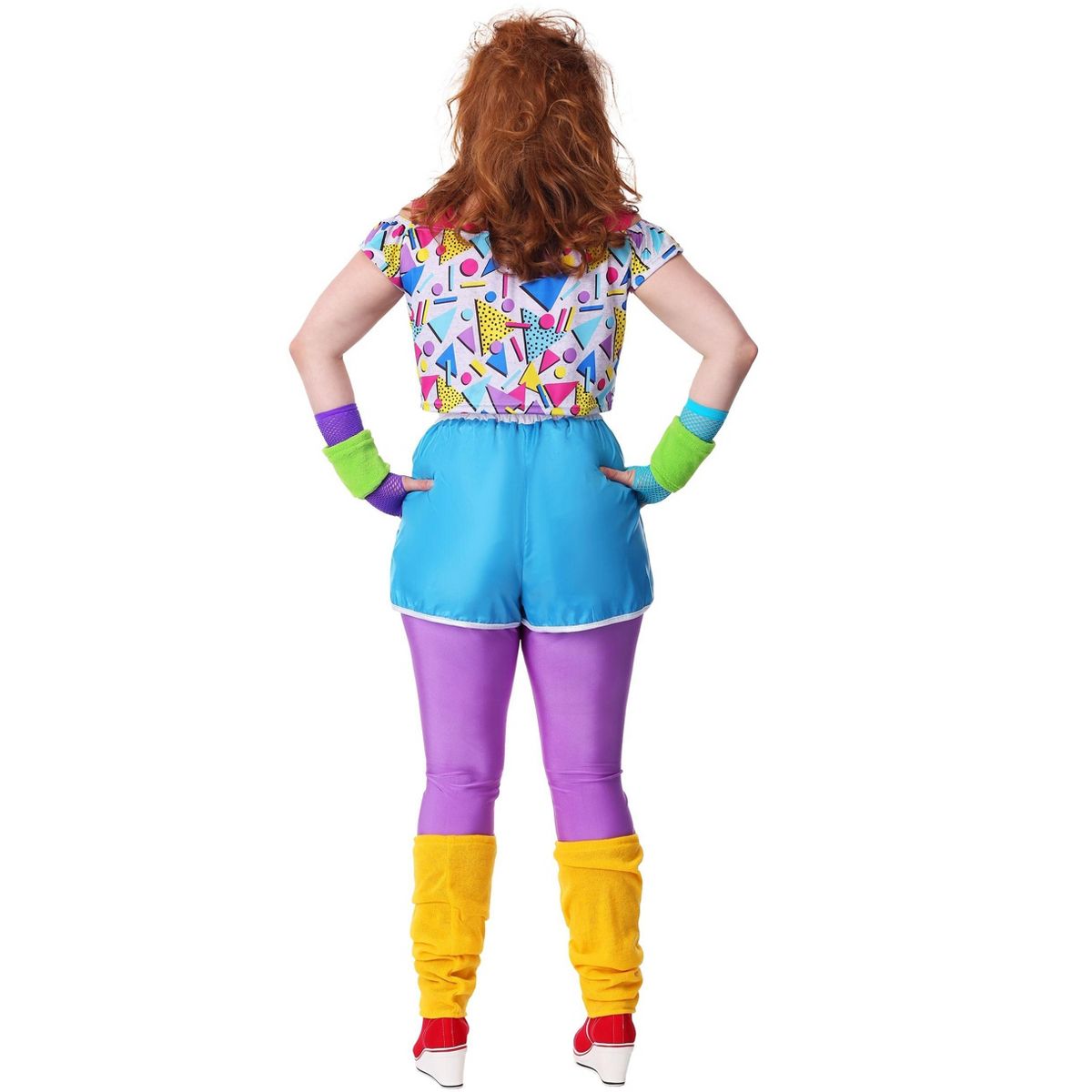 HalloweenCostumes.com Work It Out 80's Women's Plus Size Costume - thumbnail 3