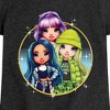 Girls' - Rainbow High - Violet Skyler Jade Fitted Short Sleeve Graphic T-Shirt - 2 of 4