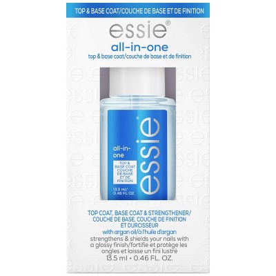 Essie All In One Base Coat And Top Coat - 3-way Glaze - 0.46 Fl Oz