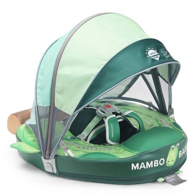 Mambobaby Sunny Navigator Crocodile Pool Loungers - Green