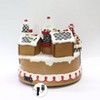 Moments in Time 10.63" Animated Gingerbread Train Station Moving Train - 2 of 4