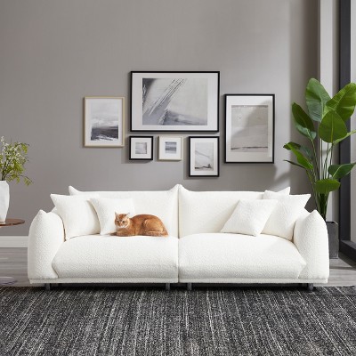 MINIMORE Modern Style 88.9"W Chris 3S Sofa