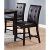 5-Piece Dining Set with Square Table and 4 Upholstered Chairs - 3 of 4